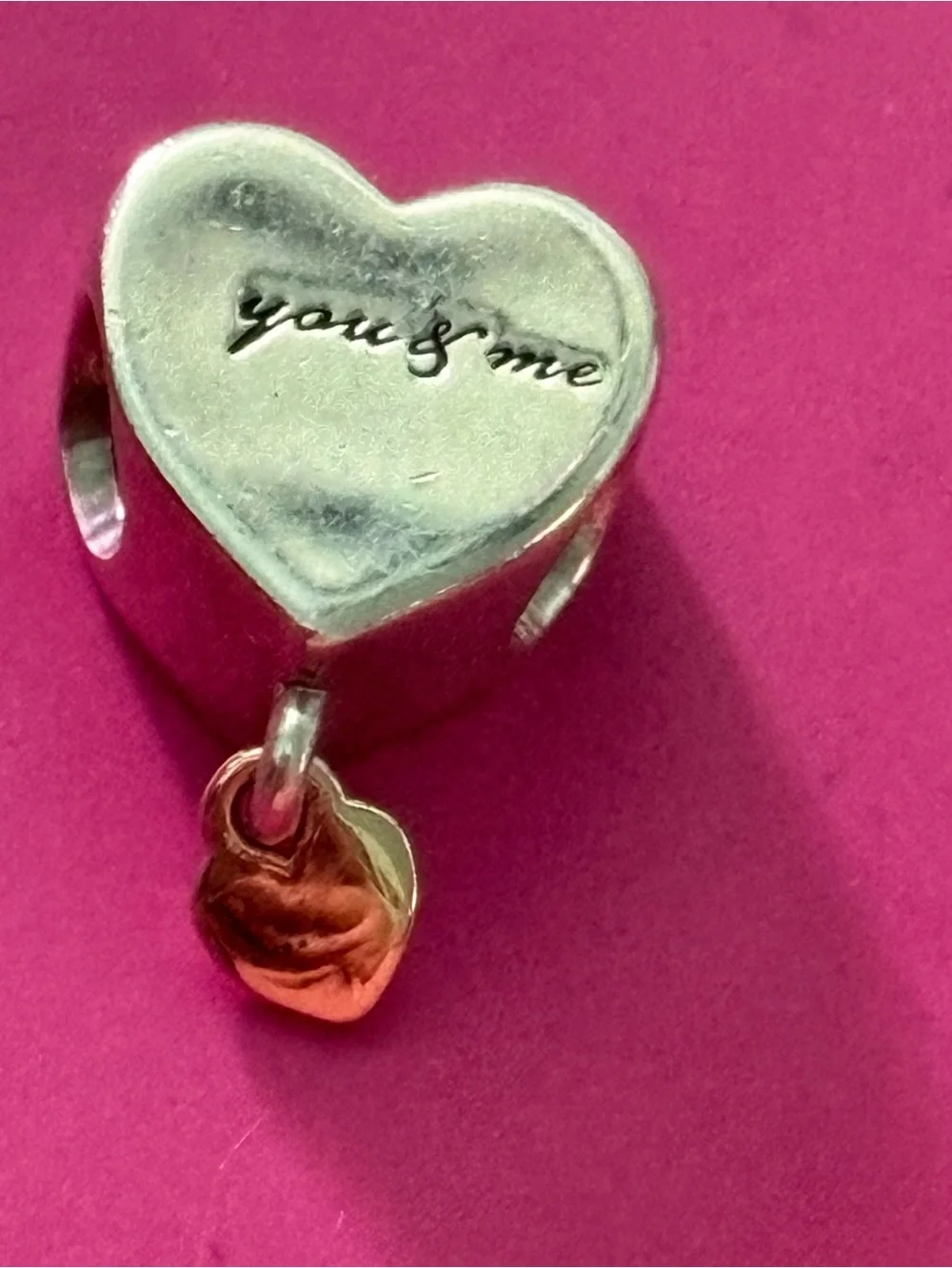Pandora polished silver